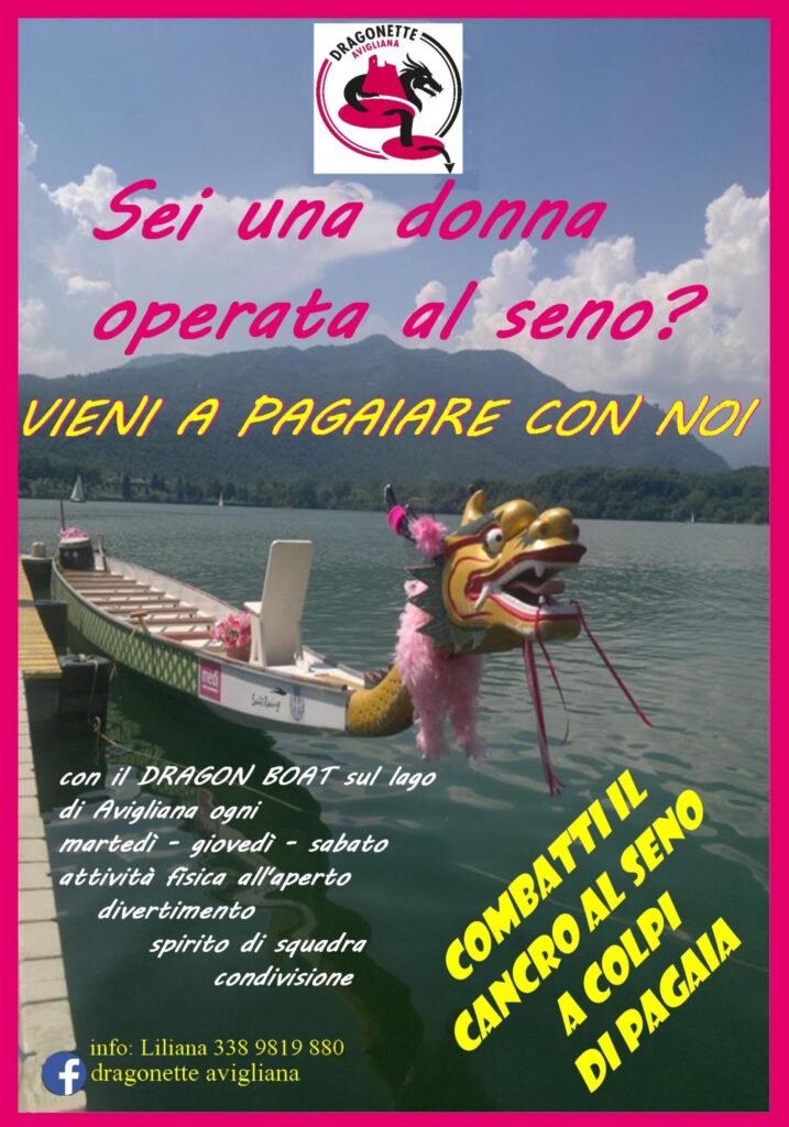 Dragon boat e fit walking con le Dragonette