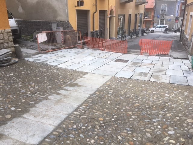 Via Garibaldi, fine lavori, aprile 2018