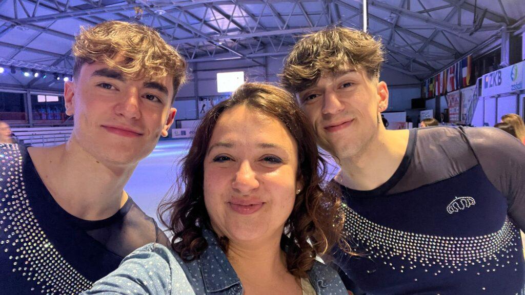 Simone Corradi, Valentina Russo e Marco Topazio