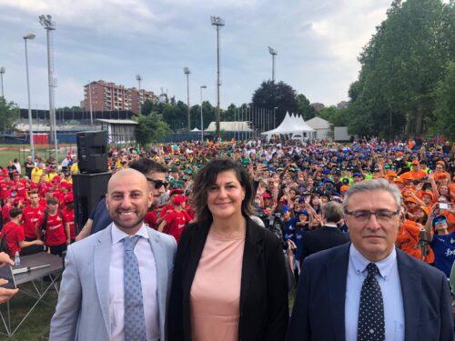 Il sindaco di Avigliana, la vicesindaco di La Loggia e il sindaco di Castellamonte