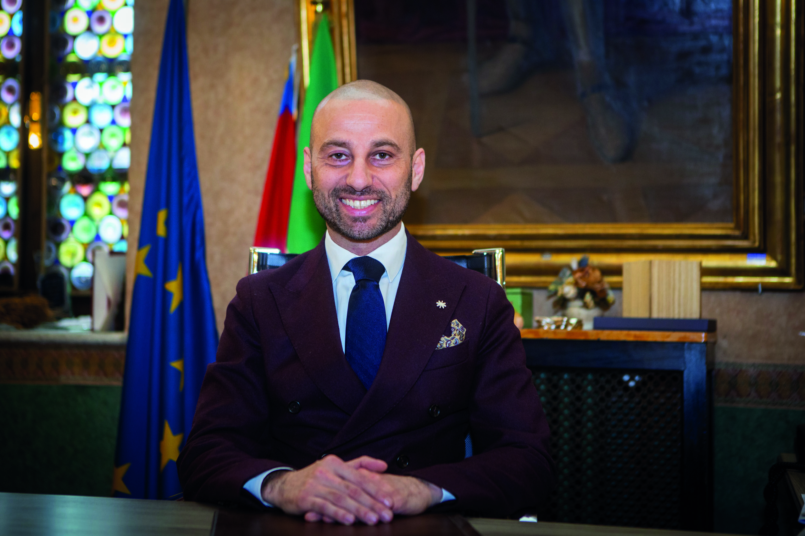 Andrea Archinà, sindaco di Avigliana. Deleghe: Personale, Polizia Municipale, Legale e Riforme statutarie, Turismo, Beni archeologici, Programmazione del territorio, Urbanistica